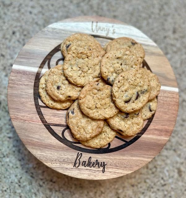 Sourdough Chocolate Chip Oatmeal Cookies